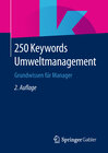 Buchcover 250 Keywords Umweltmanagement