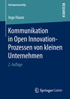 Buchcover Kommunikation in Open Innovation-Prozessen von kleinen Unternehmen