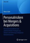 Buchcover Personalrisiken bei Mergers & Acquisitions