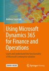 Buchcover Using Microsoft Dynamics 365 for Finance and Operations
