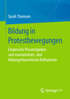 Buchcover Bildung in Protestbewegungen