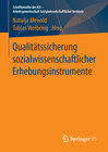 Buchcover Qualitätssicherung sozialwissenschaftlicher Erhebungsinstrumente