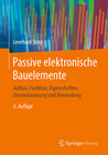 Buchcover Passive elektronische Bauelemente