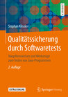 Buchcover Qualitätssicherung durch Softwaretests