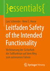 Buchcover Leitfaden Safety of the Intended Functionality