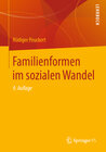 Buchcover Familienformen im sozialen Wandel