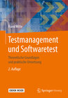 Buchcover Testmanagement und Softwaretest