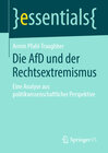 Buchcover Die AfD und der Rechtsextremismus