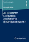 Buchcover Zur redundanten Konfiguration automatisierter Fließproduktionssysteme
