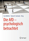 Buchcover Die AfD – psychologisch betrachtet