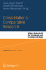 Buchcover Cross-national Comparative Research