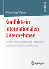 Buchcover Konflikte in internationalen Unternehmen