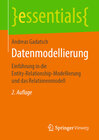 Buchcover Datenmodellierung