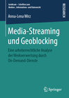 Buchcover Media-Streaming und Geoblocking
