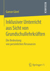 Buchcover Inklusiver Unterricht aus Sicht von Grundschullehrkräften