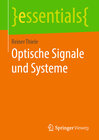 Buchcover Optische Signale und Systeme