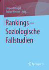 Buchcover Rankings – Soziologische Fallstudien