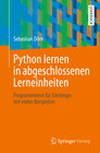 Buchcover Python lernen in abgeschlossenen Lerneinheiten