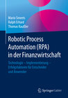 Buchcover Robotic Process Automation (RPA) in der Finanzwirtschaft