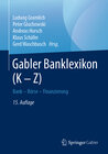 Buchcover Gabler Banklexikon (K – Z)