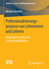 Buchcover Professionalisierungsprozesse von Lehrerinnen und Lehrern