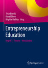 Buchcover Entrepreneurship Education