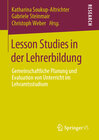 Buchcover Lesson Studies in der Lehrerbildung