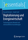 Buchcover Digitalisierung und Energiewirtschaft