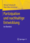 Buchcover Partizipation und nachhaltige Entwicklung