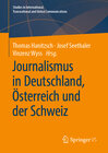 Buchcover Journalismus in Deutschland, Österreich und der Schweiz