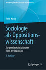 Buchcover Soziologie als Oppositionswissenschaft