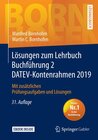 Buchcover Lösungen zum Lehrbuch Buchführung 2 DATEV-Kontenrahmen 2019