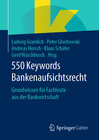 Buchcover 550 Keywords Bankenaufsichtsrecht