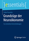 Buchcover Grundzüge der Neuroökonomie