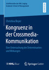 Buchcover Kongruenz in der Crossmedia-Kommunikation