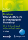 Buchcover Quick Guide Pressearbeit für kleine und mittelständische Unternehmen