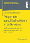 Buchcover Energie- und geopolitische Akteure im Südkaukasus