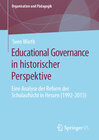 Buchcover Educational Governance in historischer Perspektive