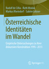 Buchcover Österreichische Identitäten im Wandel