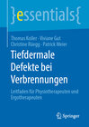 Buchcover Tiefdermale Defekte bei Verbrennungen