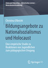 Buchcover Bildungsangebote zu Nationalsozialismus und Holocaust