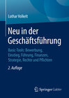 Buchcover Neu in der Geschäftsführung