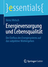 Buchcover Energieversorgung und Lebensqualität