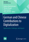 Buchcover German and Chinese Contributions to Digitalization