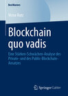 Buchcover Blockchain quo vadis