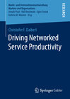 Buchcover Driving Networked Service Productivity