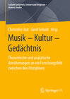 Buchcover Musik – Kultur – Gedächtnis