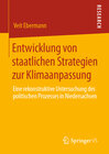 Buchcover Entwicklung von staatlichen Strategien zur Klimaanpassung