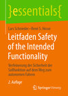 Buchcover Leitfaden Safety of the Intended Functionality