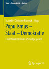 Buchcover Populismus – Staat – Demokratie